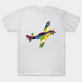 P-51 Mustang Top Gun T-Shirt